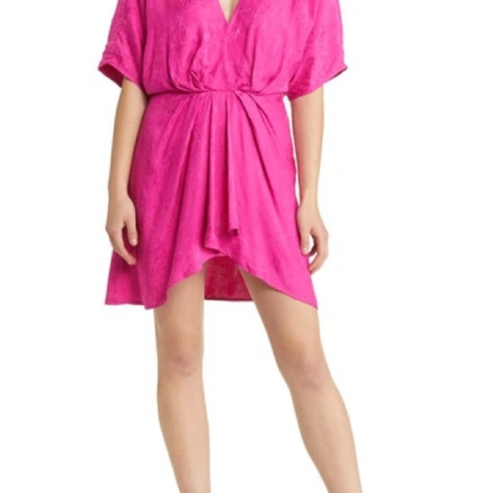 Jacquard Dolman Sleeve Mini Dress - Picture 9 of 9